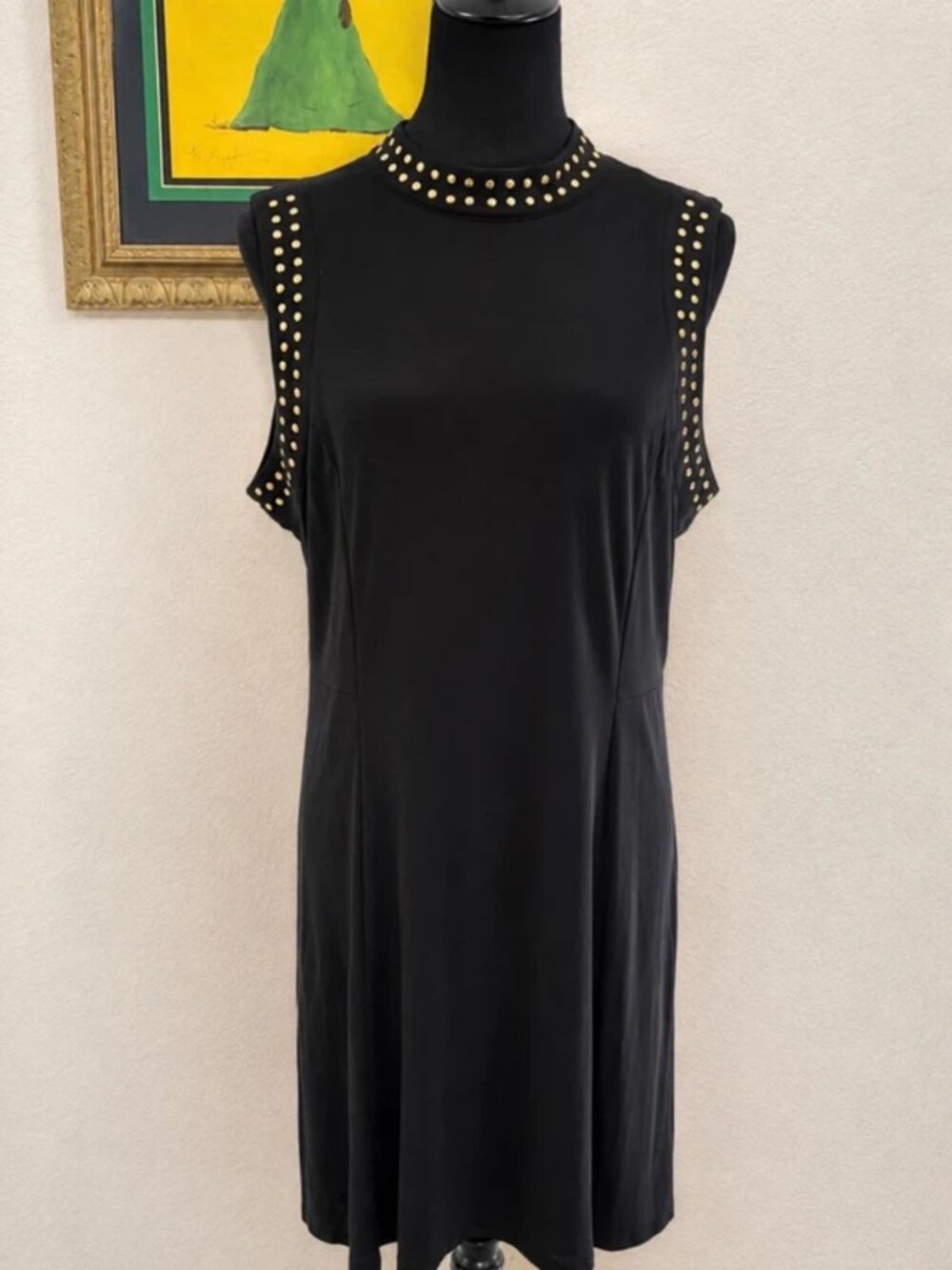 SoHo Studded Black Dress